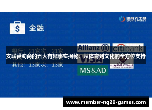 安联赞助商的五大有趣事实揭秘：从体育到文化的全方位支持